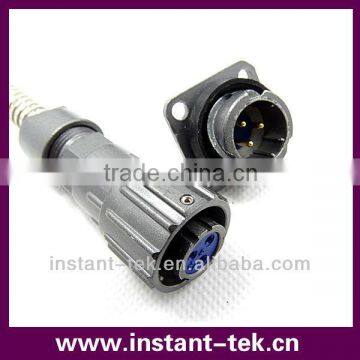 male and female 3 pin FQ connector