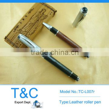 metal leather roller pen L007r