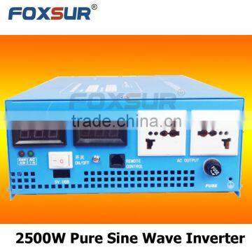 Best quality Big power Pure Sine Wave Inverter 48V DC to 230V AC, DC to AC Solar power inverter 2500W