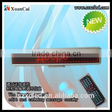 PC remote control,multi-language, P3.75/2.5,16*128 ,programmable Led display/panel/sign