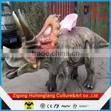 H:LT Kiddie ride dinosaur rider attract children