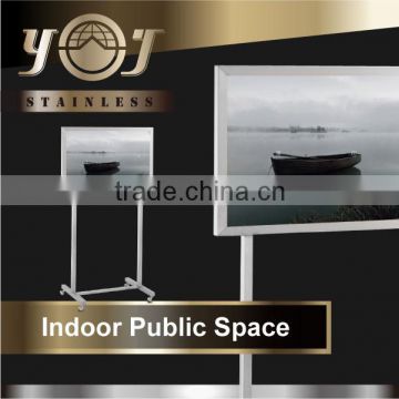 Metal Poster Display Stand Display Free Standing Poster Board