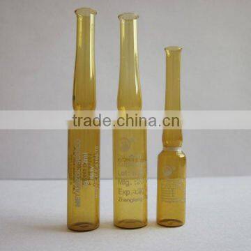 5ml amber ISO glass ampoule in stock