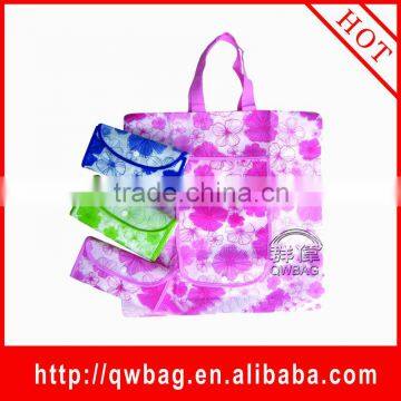 100%manufacture new colorful folding bag rose