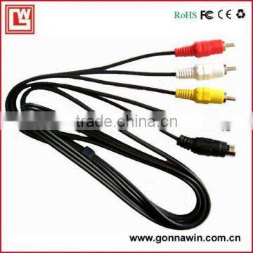 3.5mm Stereo Cable to 3RCA audio Cable