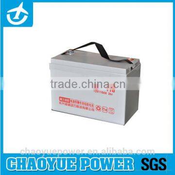 small 12volt battery , Lead acid battery for Electric Vehicles, 12V 110Ah at 3hr rate