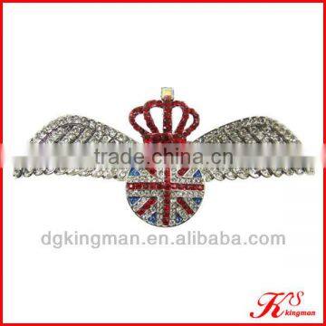 Fashion Crystal Metal Brooch Manufacturer                        
                                                Quality Choice