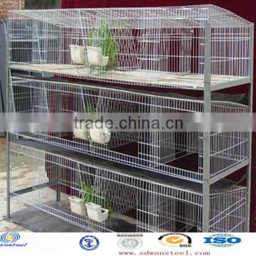 galvanized child and mother rabbit cage/house(factory)3 or 4 layer