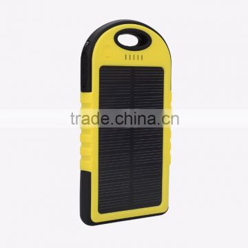 4000mAh Waterproof Power bank Portable Solar Charger for iPhone iPod iPad