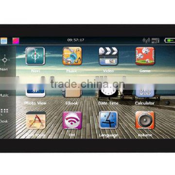7 inch GPS Navigation DVB-T with Bluetooth, AVIN, 8G Memory, HD Touch Screen