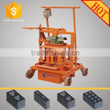 Best selling!movable QMJ2-45 industrial machinery hollow block making machine philippines