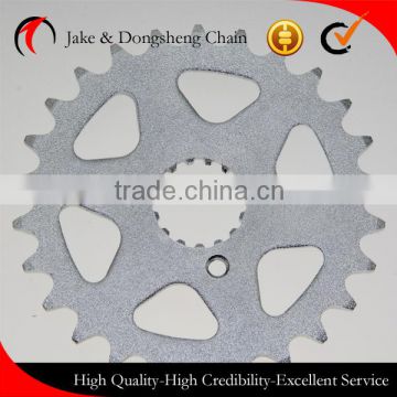 HIGH QUALITY 45 STEEL 40MN 428H/124L-56T/14T motorcycle chain and sprocket