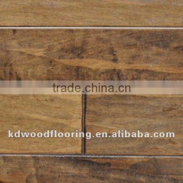 Water resistant Maple engineered parquet wood floor