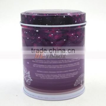 Coffee Sugar Round Tin Can with Low Price