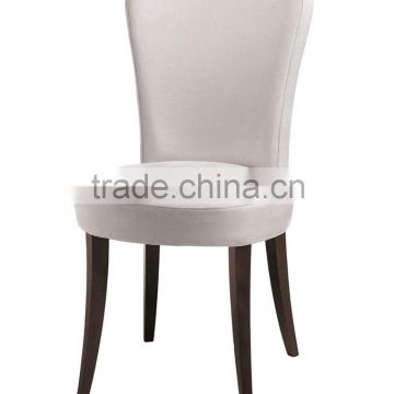 Fresh style dining room furniture solid wood dining chair tub chair