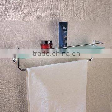 Bathroom Accessories-Single glass shelf