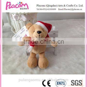 X-mas stuff 2015 Christmas lovely Plush Bear Keyring