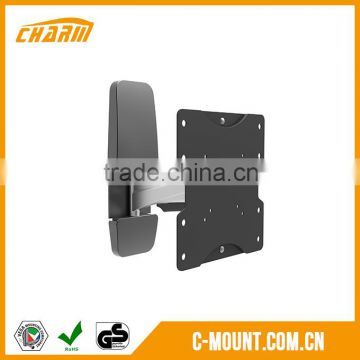 Steel & Aluminum fun flat panel screen tv bracket/double arm tv support