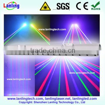 16 heads RGB Colorful beam laser light