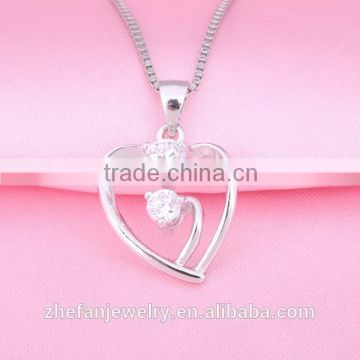 Necklace high quality valentine's day love heart pendant tree of life pendant
