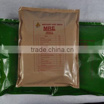 Chinese Best Sale HALAL Self-heating Military MRE, Meal Ready to Eat