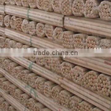 NATURAL COLOUR WOODEN HOUSEHOLD BROOM STICK/HANDLES