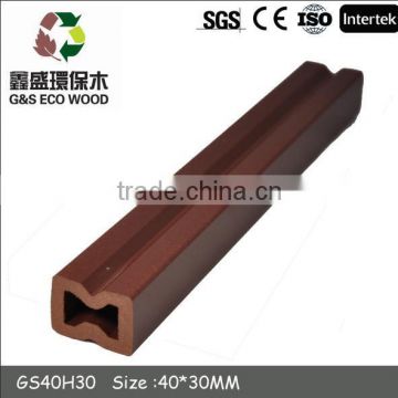 High quality and 100% recycled material wpc beam wood plastic composite beam