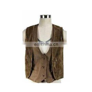 2012 ladies new style fashion suede vest