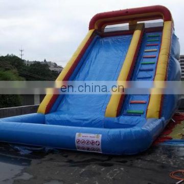 PVC material inflatable children slide inflatable water park slide