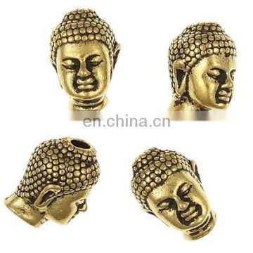 2016 Trending product wholesale antique gold 13mm tall buddha beads