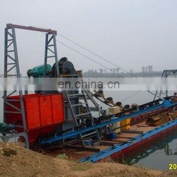 10-50m3/h small gold dredger in river