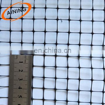 Black PP Material Anti birds plastic extruded netting