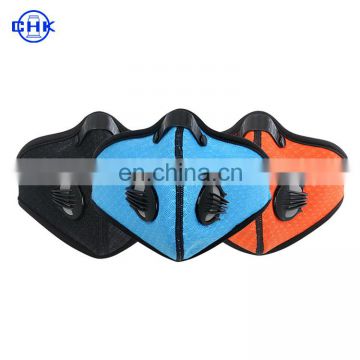 Activated Carbon Dustproof Half Face Mask Filtration Exhaust Gas Anti Pollen Allergy PM2.5 for Outdoor  Winter Sports Activities