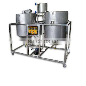 Big Capacity high efficiency crude rapeseed oil refining machine