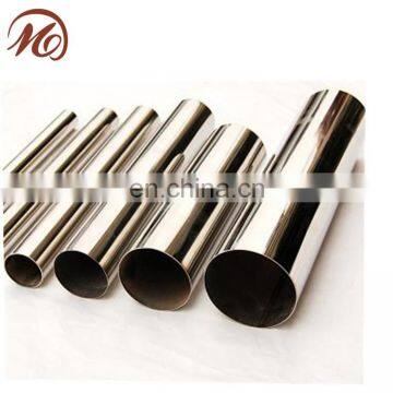 201 round telescopic stainless steel pipe