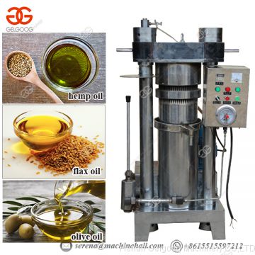 Hydraulic edible oil press and extraction machine for soya bean peanut palm olive sesame rapeseed