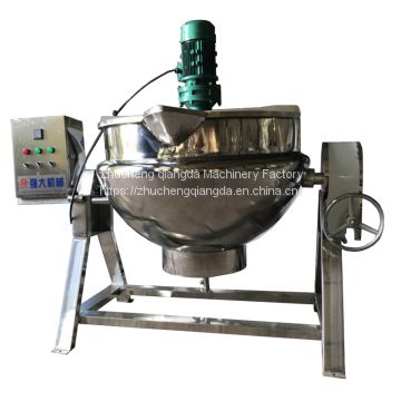 Efficient Heating Industrial Cooking Kettles With Agitator