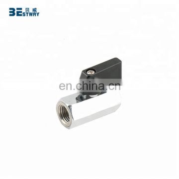 BWVA 100% payment protection full welded globe mini ball valve