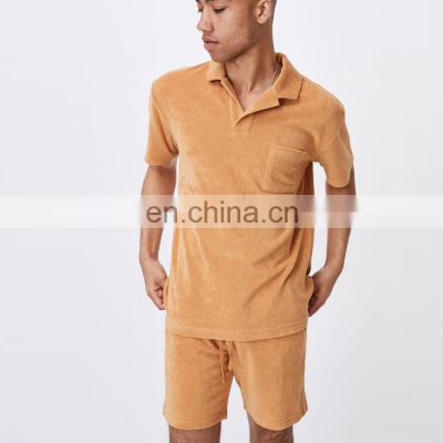 Summer Terry towelling tshirt for men