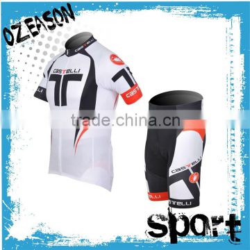 hot sale oem design garment custom cycling jerseys pants no minimum order