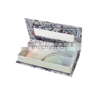 Bespoke beauty makeup product packaging vendor eyelashes paper empty boxes