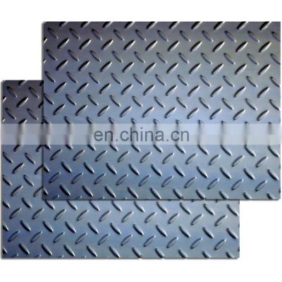 Ship with 304 stainless steel anti - slide pattern plate embossed plate specification and price