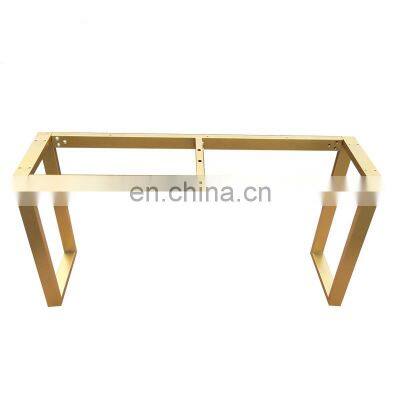 Wholesale Customized Metal Golden Large Table Legs, Stock Iron Computer Desk legs