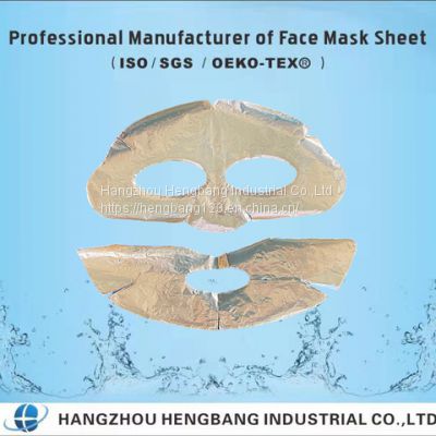 Golden Face Mask Sheet Or Facial Mask Nonwoven Fabric