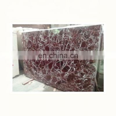 Good quality  Rosso levant marble big slabs 240x120