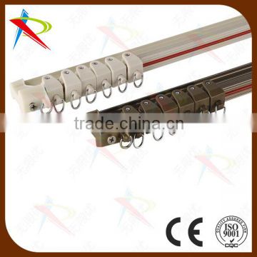 heavy duty hospital Curtain Track by two colors