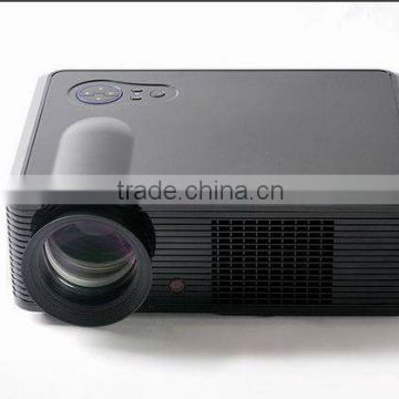 Full 3d hd home theater projector 1000:1 720p,1080p 3D support,black&white color available