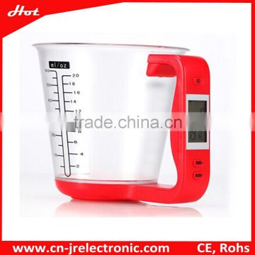 1kg/600ml digital promotion gift digital weighing scale as a cup for sale online