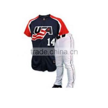cheap custom design baseball uniform