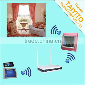 International Standard TAIYITO Domotica 2.4Hz Bidirectional home automation wifi Zigbee plc smart home electric curtain system